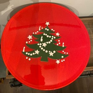 Cake Plate, Christmas Tree by Warchtersbach